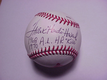 Ball Signed by Frank Howard